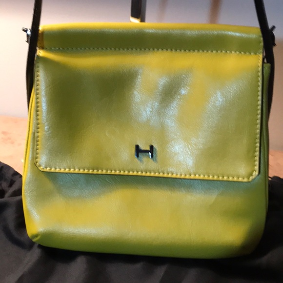 H by Halston Smooth Leather Cross Body Bag - Picture 2 of 5